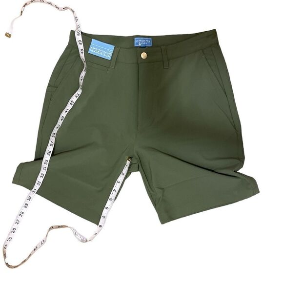 Pennington & Bailes Men Green Shorts - Size 32- NWT - Picture 7 of 9